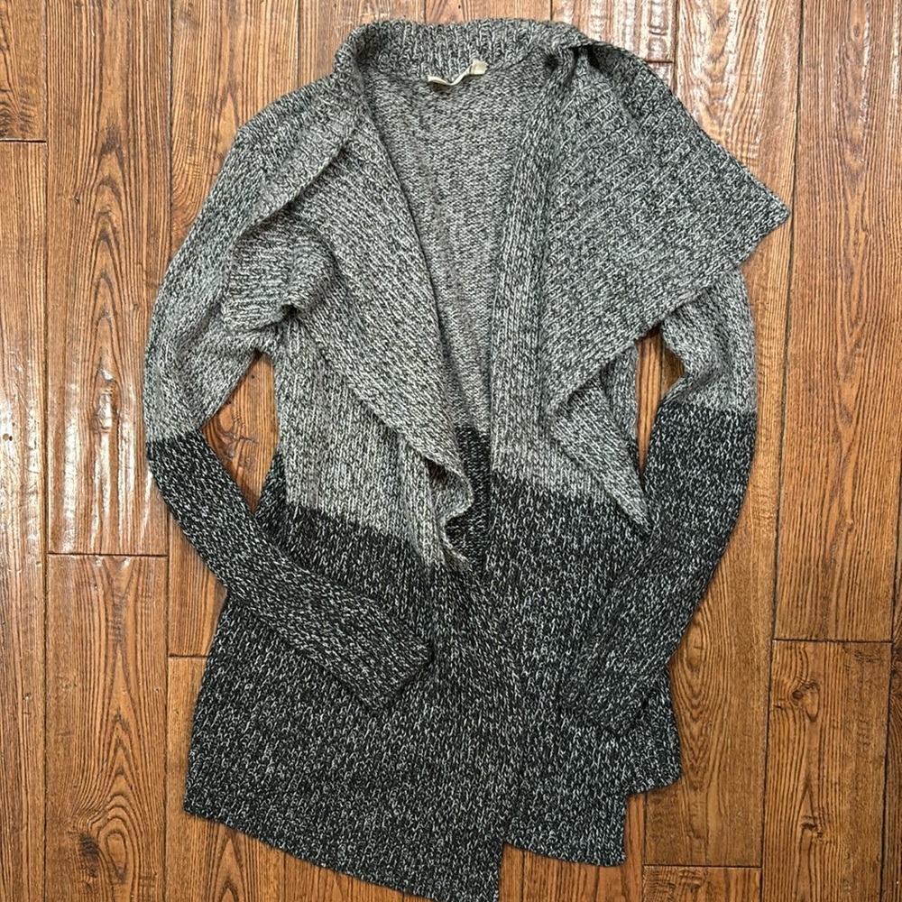 Two Tone Cardigan Size Small
